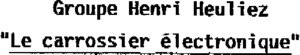 GROUPE HENRI HEULIEZ "LE CARROSSIER ELECTRONIQUE"_logo