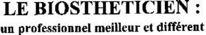 LE BIOSTHETICIEN : UN PROFESSIONNEL MEILLEUR ET DIFFERENT_logo