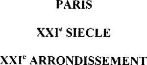 PARIS XXIE SIECLE XXIE ARRONDISSEMENT_logo