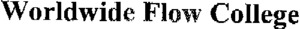 WORLDWIDE FLOW COLLEGE_logo