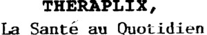 THERAPLIX, La Santé au Quotidien_logo