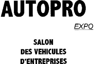 AUTOPRO EXPO SALON DES VEHICULES D'ENTREPRISES_logo
