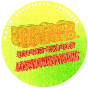 W.A.B : World Assistance Business import-export Negoce tous produits_logo