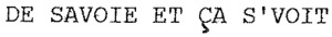 DE SAVOIE ET ÇA S'VOIT_logo