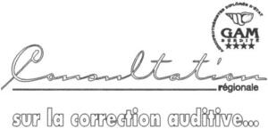 AUDIO PROTHESISTES Diplômes d'état Gam Surdité consultation régionale sur la correction auditive..._logo