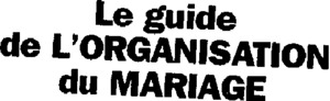 Le guide de L'ORGANISATION du MARIAGE_logo