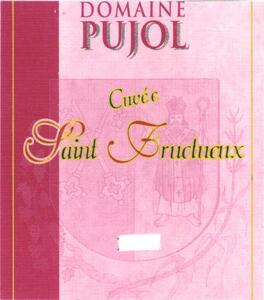 DOMAINE PUJOL CUVEE SAINT FRUCTUEUX_logo