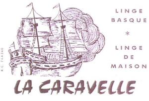 LINGE BASQUE LINGE DE MAISON LA CARAVELLE_logo